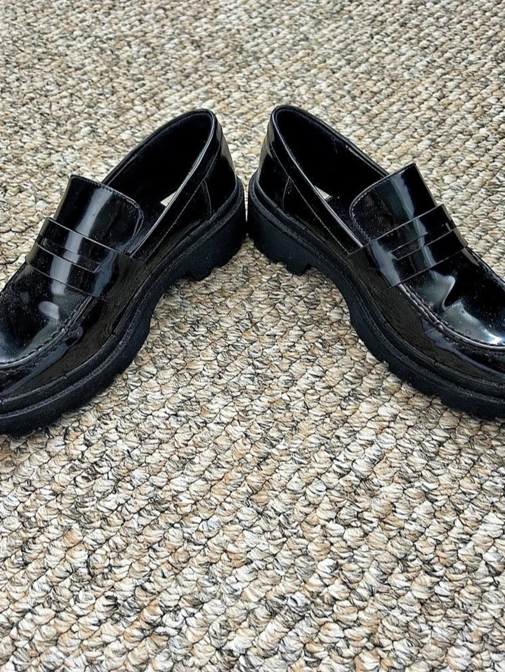 ZARA Track Loafers Platform Loafers Black EU 39 - Picture 4 of 6